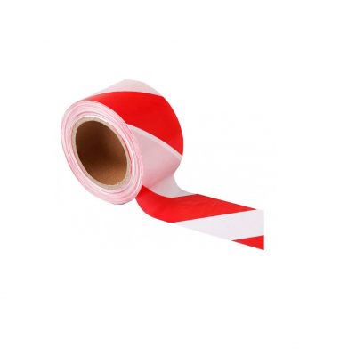 2.75inch 70mm Red and White Barrier Tape