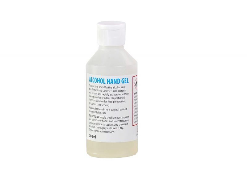 200ml alcohol hand gel