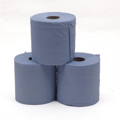 Blue Centre feed Roll Pack of 6