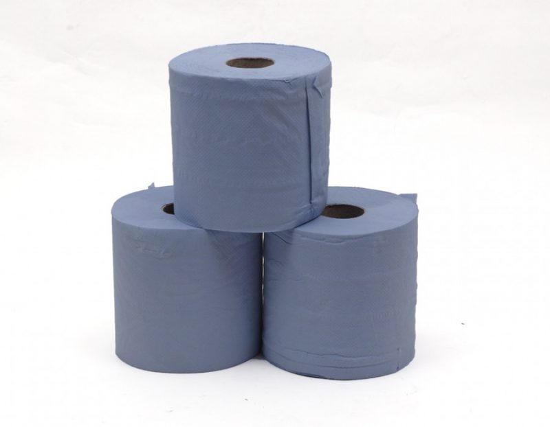 Blue Centre feed Roll Pack of 6