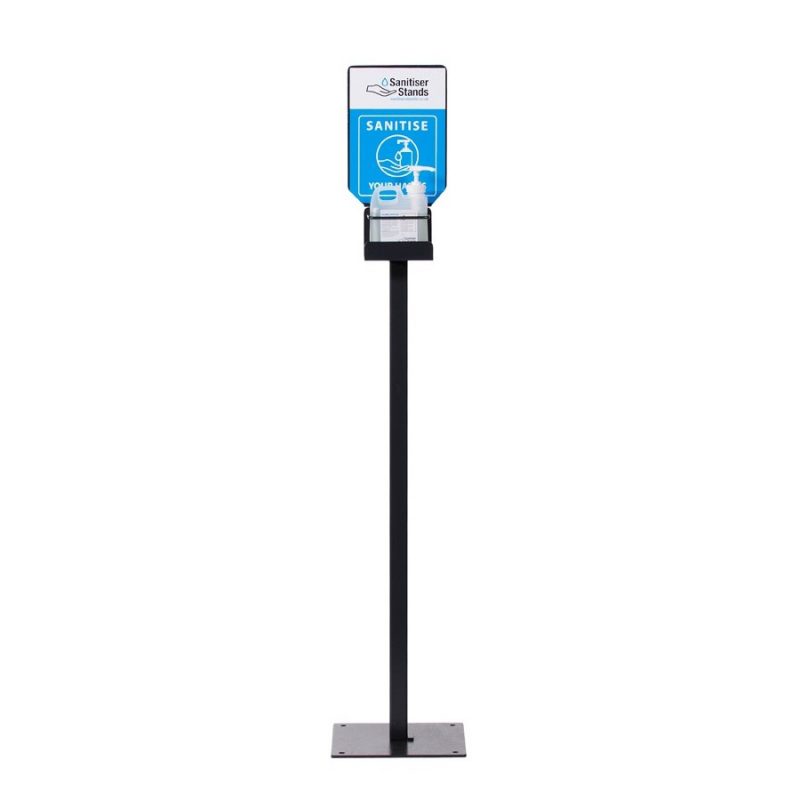 SS03-2 Sanitiser Stand with 1L Bottle Holder