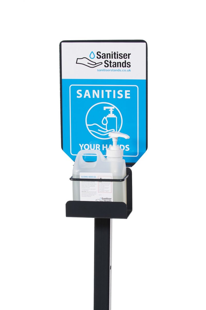 1 Litre Cradle Hand Sanitiser Stand